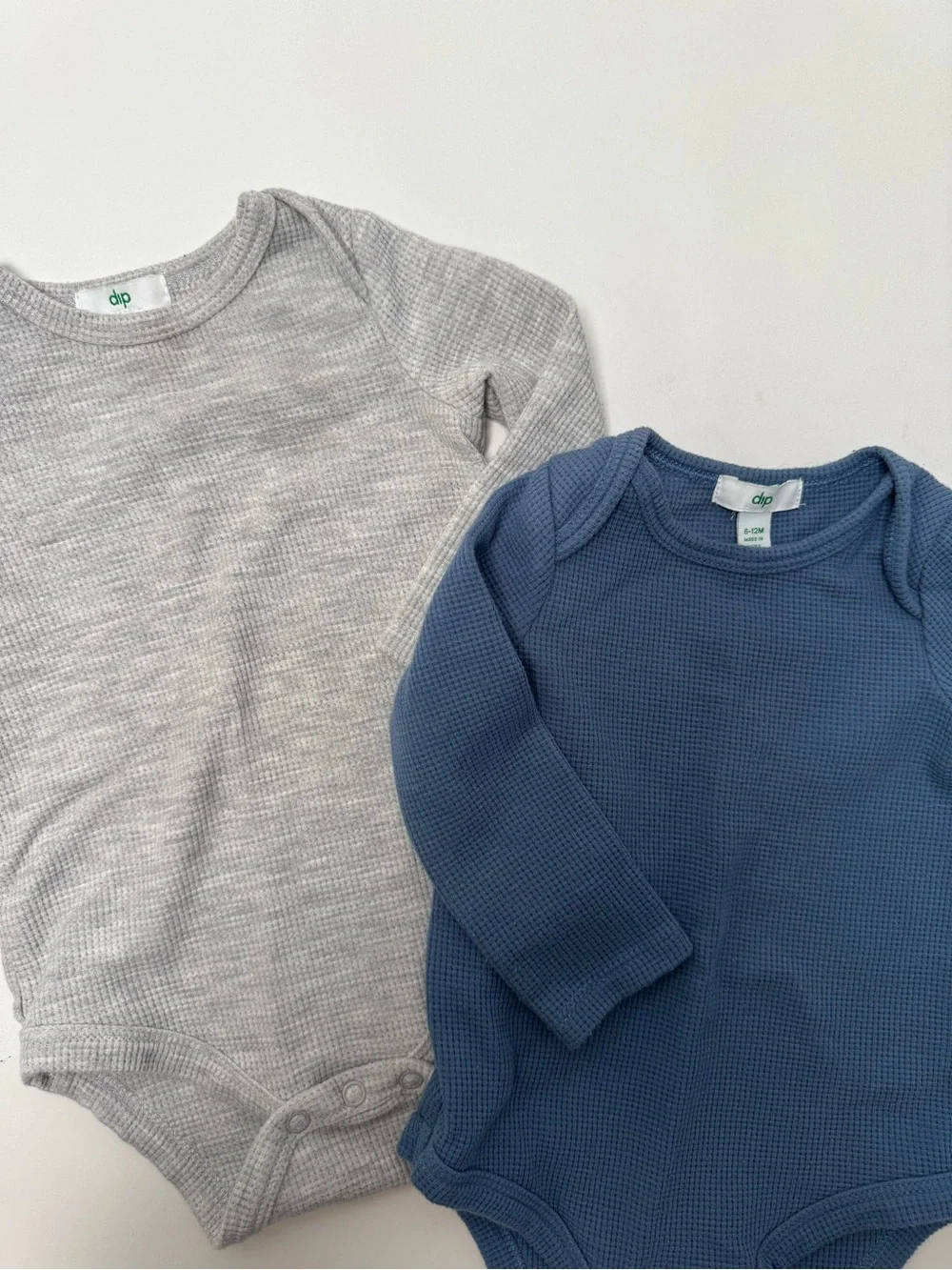 Dip Baby Waffle Onesie Bundle